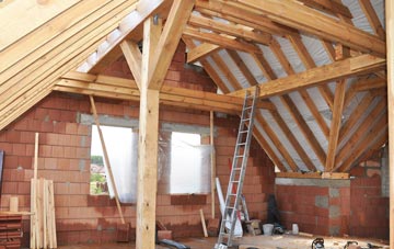 Aller Park attic trusses